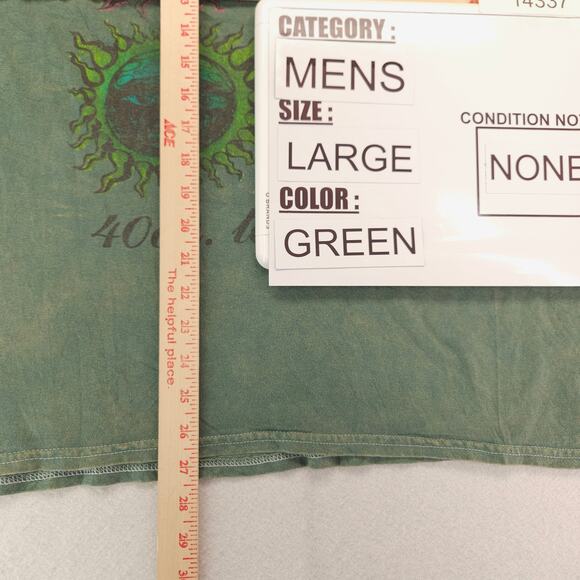 Sublime Band Short Sleeve Crew Neck Graphic T Shirt Mens Size Large L Green - Picture 8 of 9
